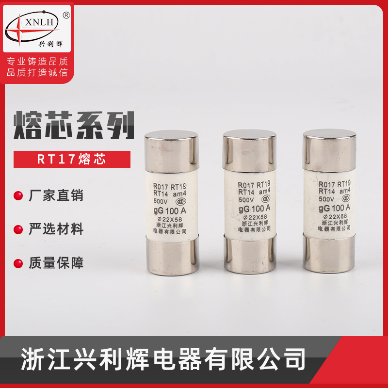 批发供应熔芯R017陶瓷熔芯低压熔断器 熔断器保险丝陶瓷保险丝管
