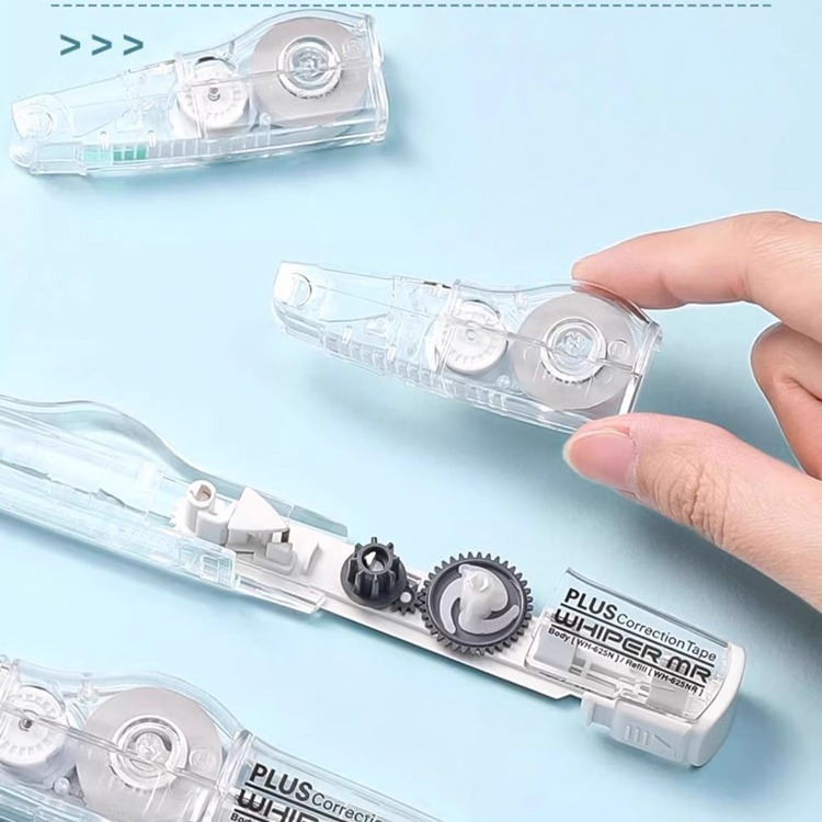 Japonés transparente MÁS cinta de corrección de los pules cinta de corrección de gama alta del color transparente del caramelo que cambia la base para los estudiantes