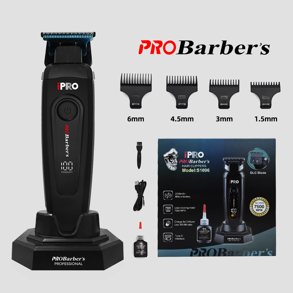 Corte de pelo mayorista transfronterizo esculpido cortador de pelo eléctrico empujador cortador de pelo especial cabeza de afeitar eléctrica artefacto doméstico empujador eléctrico sin escobillas