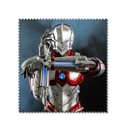 Dynamic Superman Ultraman anime peripheral multi-image fiber glasses cleaning cloth for removing stains and fingerprints