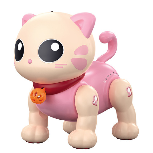 Remote Programming Little Cat Smart Charging Robot Electric Cute Pet Voice Control Toy Dog Gift for Boys and Girls