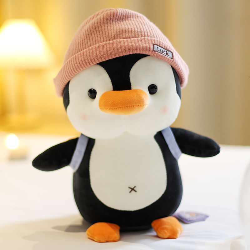 かわいい新しいペンギン人形人形布人形ぬいぐるみ女の子の睡眠赤ちゃんなだめるギフト|undefined
