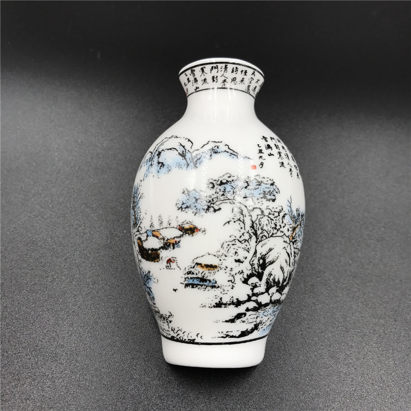 中国風陶磁器青花磁器花瓶冷蔵庫に記念品を貼った家庭装飾品ビジネスは老外ギフト磁石大を送る|undefined