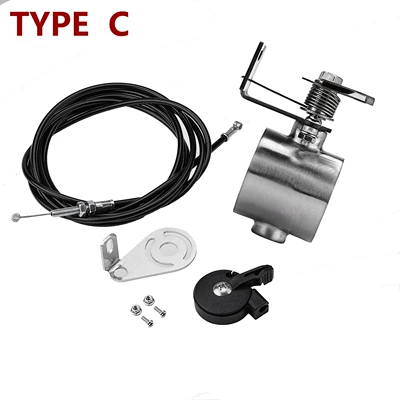 Exhaust pipe high-temperature resistant mechanical - c-standard-short-valve