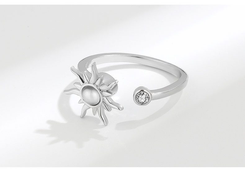 Fashion Geometric Sterling Silver Plating Rings 1 Piece