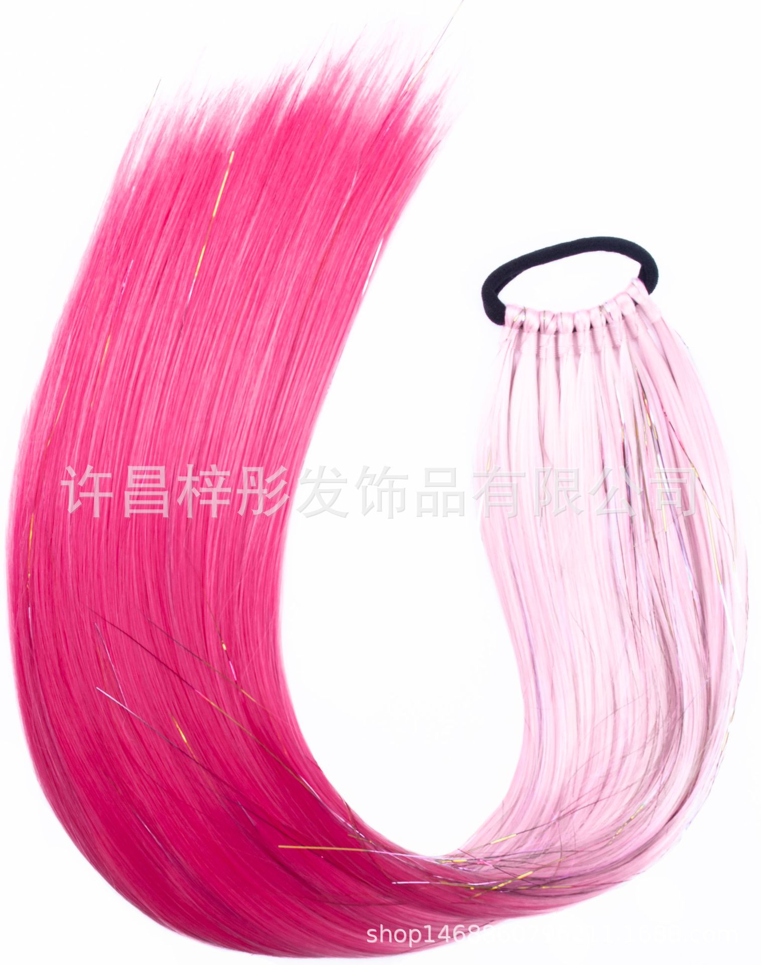 Moda EZ trenza color láser largo caballo cabello peluca color trenza sucia tendencia 9 caballo de oro y plata