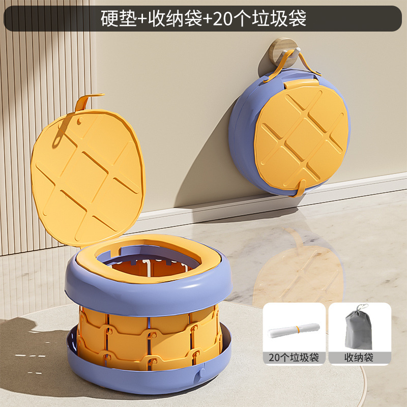 Inodoro plegable para niños orinal portátil para hombres de los niños orinal al aire libre inodoro de viaje para bebé