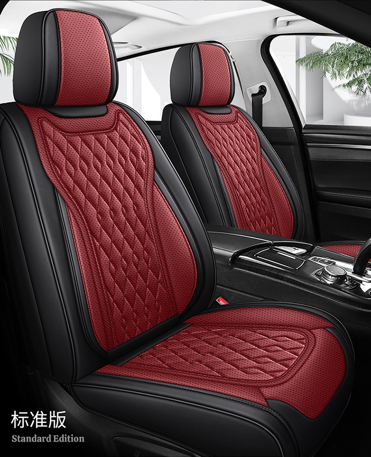 Cross-border car seat cushion, diamond-patterned, suitable for all seasons, full-coverage seat cover, available for Amazon dropshipping