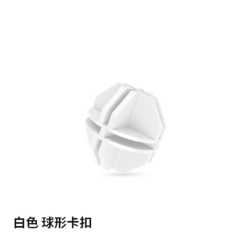 Accesorios de jaula de mascotas, hebilla de rueda universal, hebilla de puerta esférica, hebilla de ángulo recto, hebilla semicircular, hebilla circular