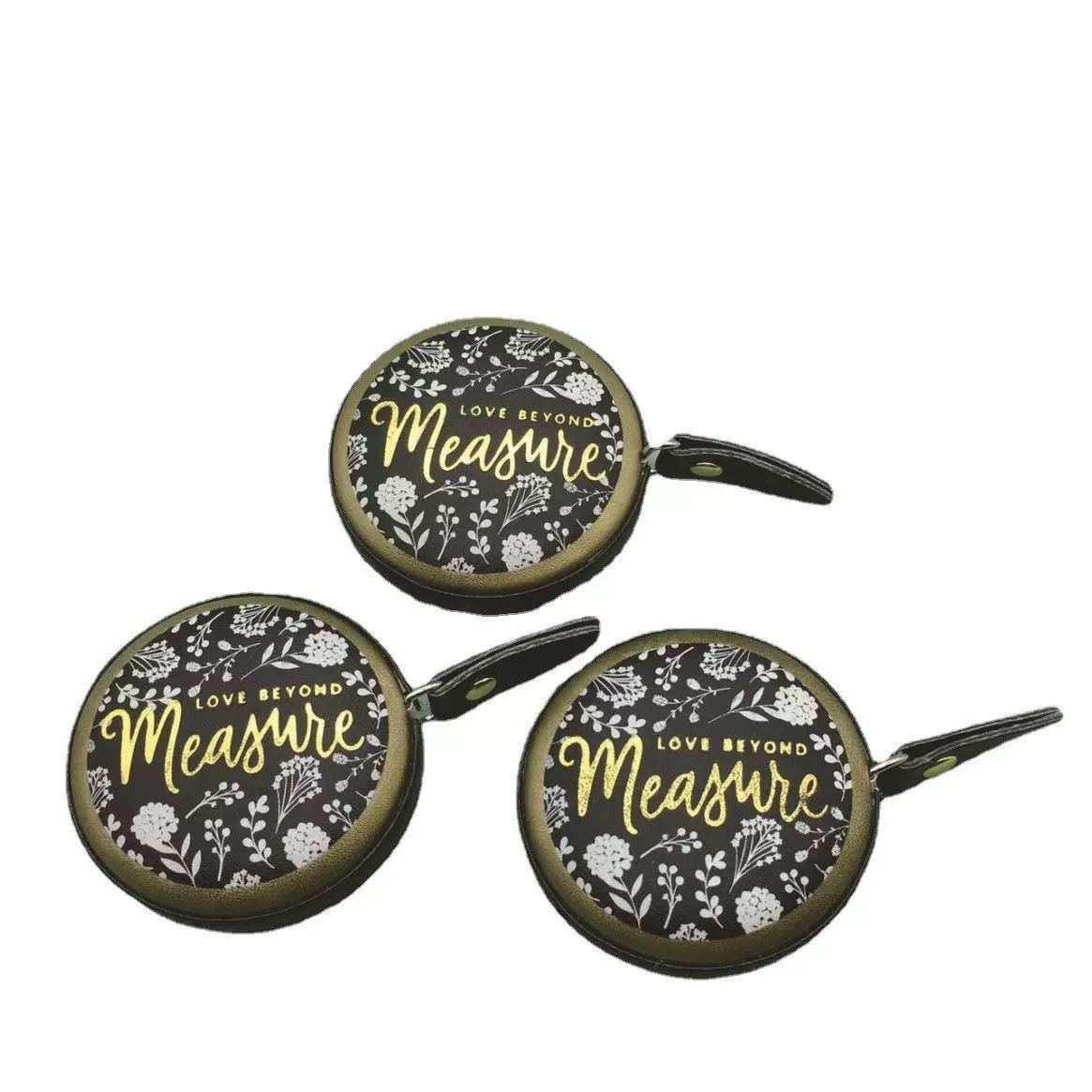 皮革卷尺自动伸缩型卷尺量三围量衣皮尺 迷你软尺礼品尺可做logo