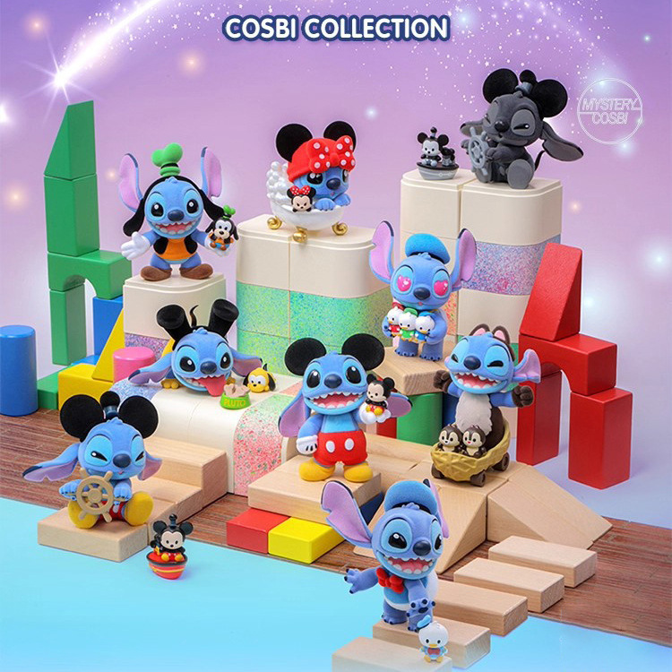 Genuine Disney Stitch Fanatic Mickey and Friends Series Blind Box Trendy Toy Figures Creative Desktop Ornaments Wholesale Genuine Disney Stitch Fanatic Mickey and Friends Series Blind Box Trendy Toy Figures Creative Desktop Ornaments Wholesale