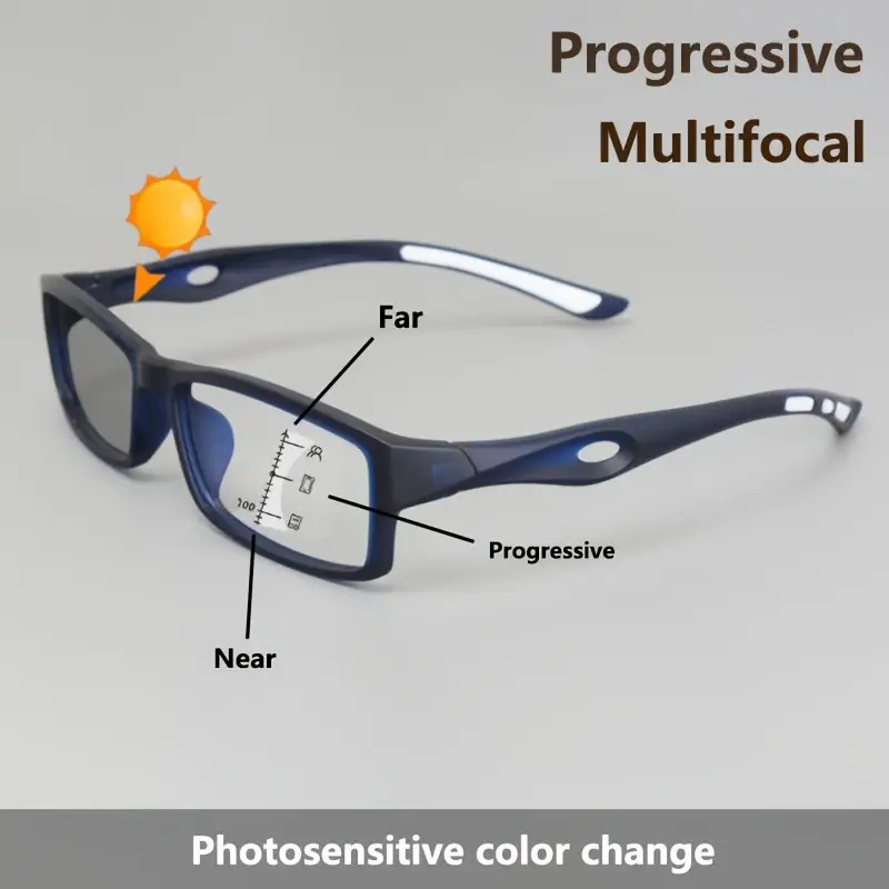 New full-frame progressive multi-focus reading glasses high-end…