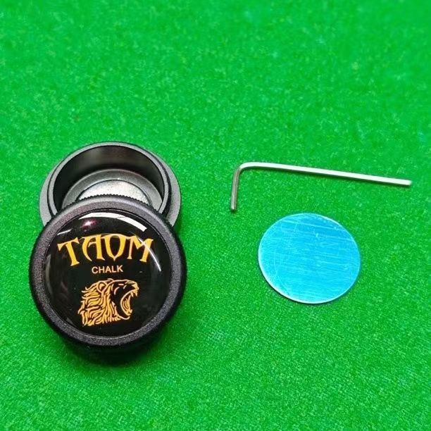 Metal TAOM black chocolate box + magnet plate + wrench