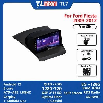 DVD Navigation, for Ford Fiesta - 8g128g-2009-2011