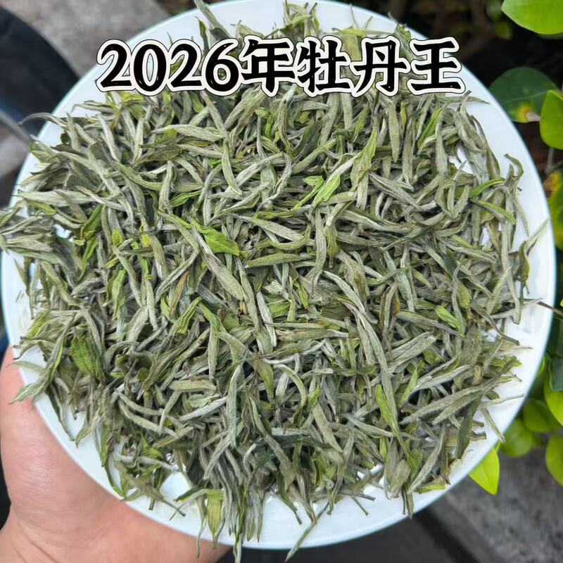 2026 Premium Peony King Loose Tea White Tea Silver Needle Gift Box for Personal Use White Peony White Tea Leaves