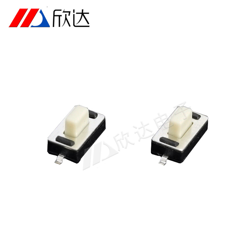 厂家直供3x6x3.5mm平盖二脚贴片开关遥控器按钮按键轻触微动开关