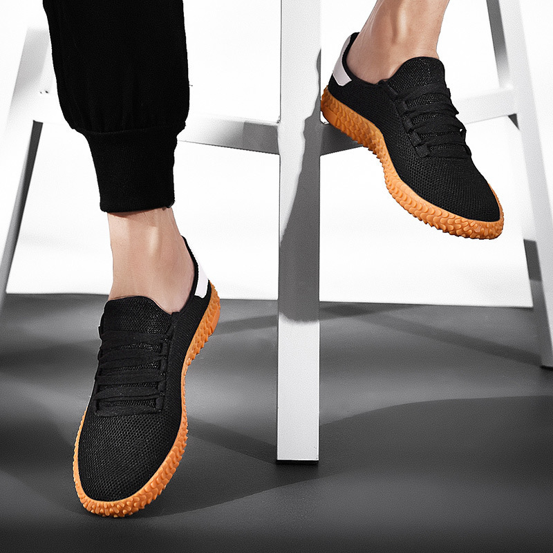 Chaussures décontractées tendance pour hommes surdimensionnées, nouvelles chaussures de course de sport respirantes pour étudiants_voghion.com