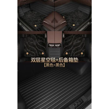 Ayaqaltılar (Kovriklər) – Starry Sky Carpet Type Hechuang - double-black-starry-sky-blanket-single-piece-tail-box-order-please-note-the-color