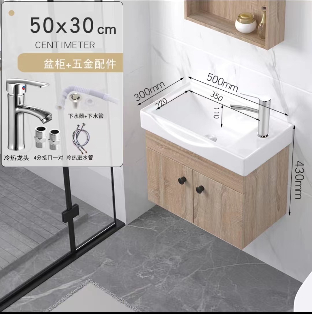 5030 Gabinete de suspensión + lanzamiento + grifo