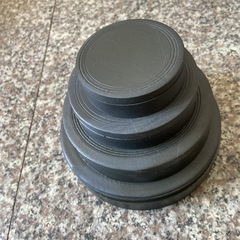 Ribbed inkstone original stone inkstone 3 inches 4 inches 5 inches 6 inches end inkstone with cover plain student calligraphy brush practice calligraphy and ink grinding