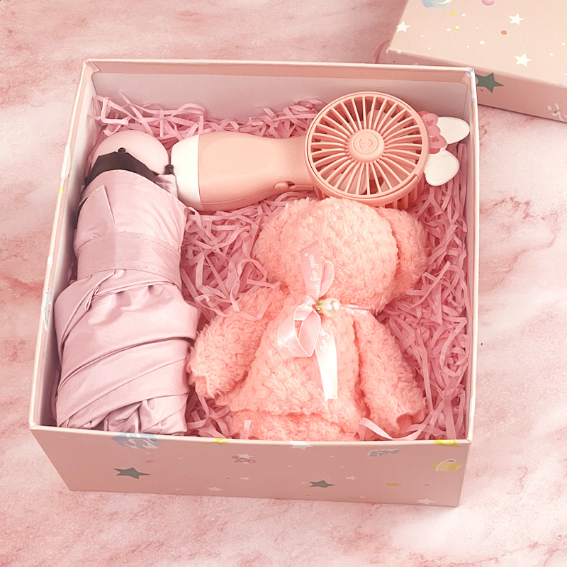 Día de los niños del 1 de junio dibujos animados espaciales creativos acompañantes caja de regalos bolsas de regalos caja de embalaje de regalos sensación de alto nivel