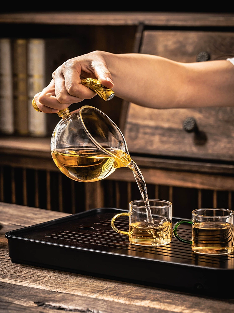 Glass automatic tea set for home use, high-end teapot, new collection