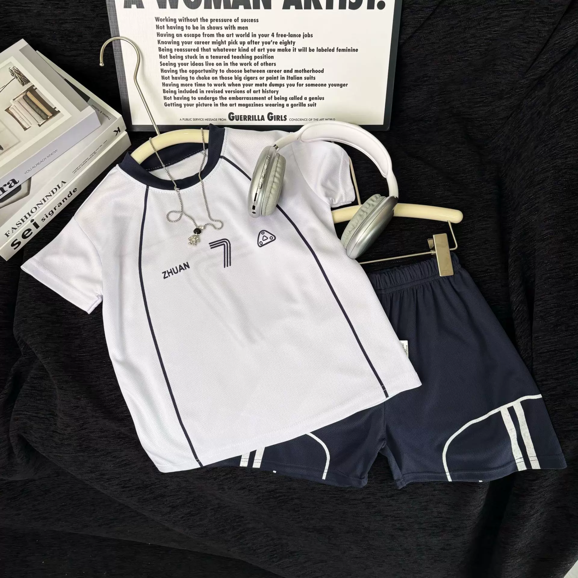 儿童夏季新款球服速干衣套装中大童透气篮球服套装外贸童装批发