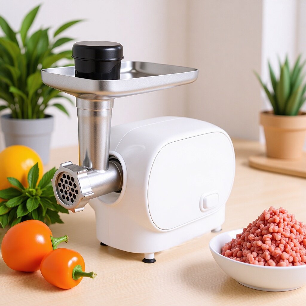 Multifunctional Electric Meat Grinder for Foreign Trade, Household Kitchen Shredder, Slicer, Sausage Stuffer, Minced Meat Grinder, Garlic Crusher