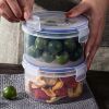 Grain Coarse Cereals Canister Plastic Crisper kitchen storage box circular transparent Lunch box seal up Refrigerator storage box