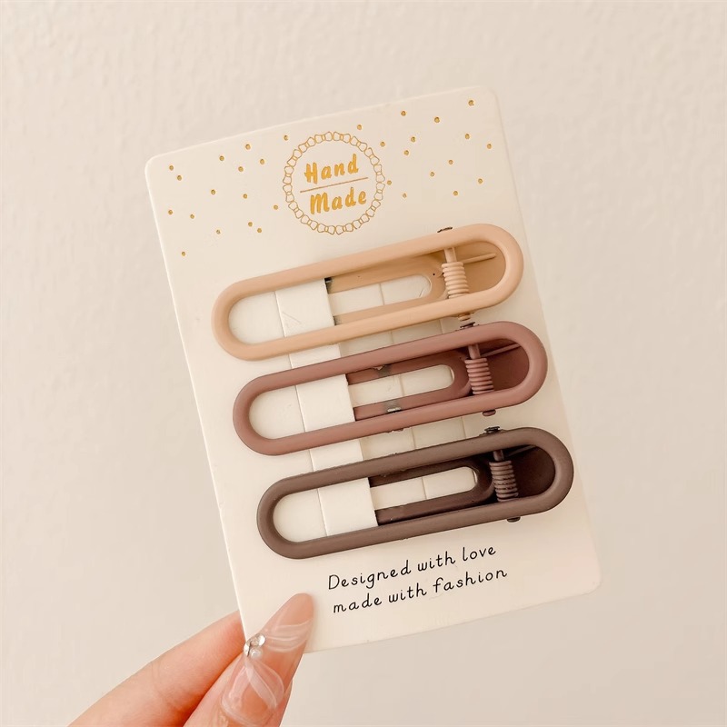 Meilad clip para el cabello para mujeres 2025 nuevo red lateral bang clip para el cabello frente clip para el cabello BB clip para el cabello