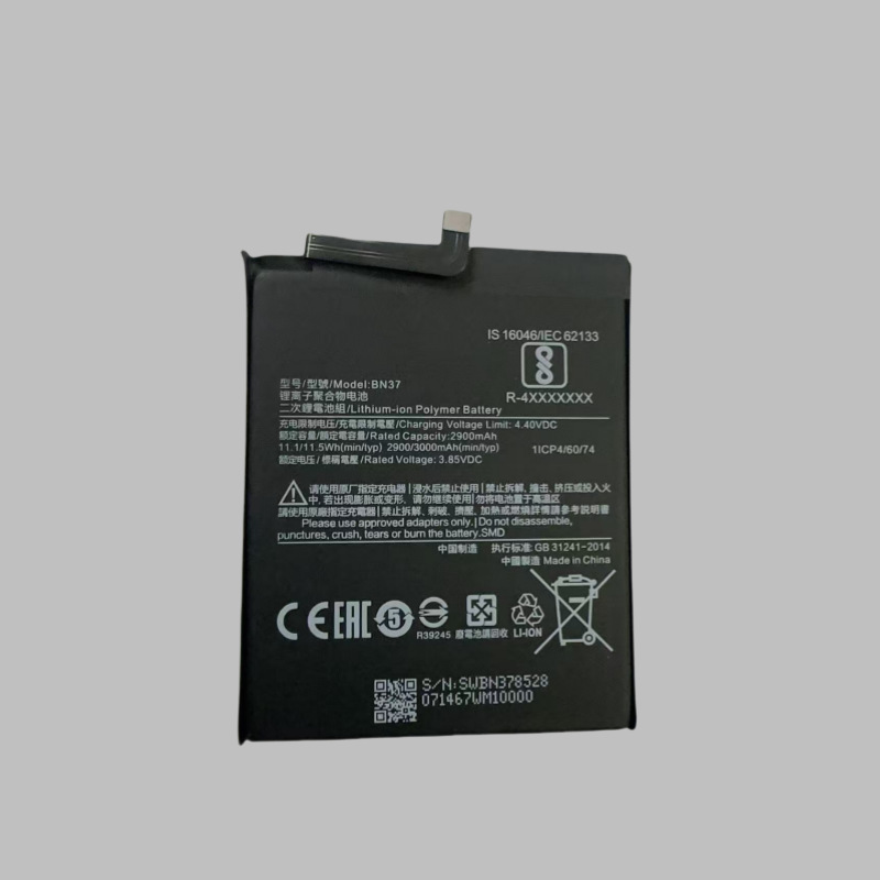 适用于红米6电池 红米6A电池 BN37手机内置电池