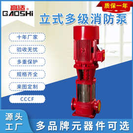 厂家定制 XBD多级消防泵 强自吸消防喷淋泵 消防管道泵立式消防泵