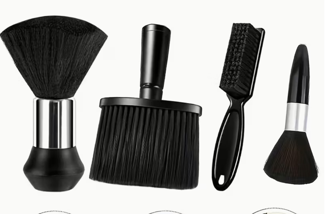Barberie set cepillo de limpieza de cuello cepillo de peluquería cepillo portátil cepillo de cabello suave cepillo de aceite fábrica al por mayor