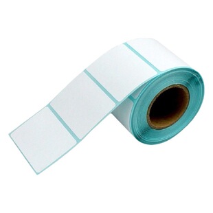 100x100 three-proof thermal adhesive sticker express surface single bar code sticker QR Code bar code label sticker