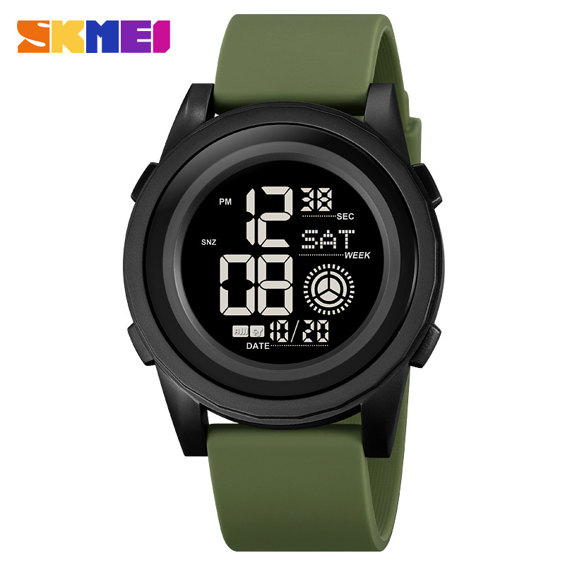 Skmei reloj deportivo personalizado para hombres de moda deportes al aire libre reloj electrónico multifunción Comercio exterior reloj de estudiante de Venta caliente