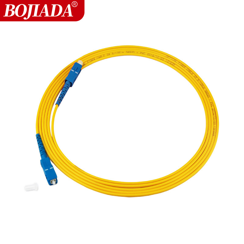 厂家批发电信级单模单芯光纤跳线SC-SC-SM-3M尾纤接续线3米