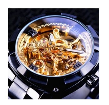Entrega de una pieza Forsining reloj mecánico automático casual reloj de hombre hueco reloj de hombre reloj mecánico automático