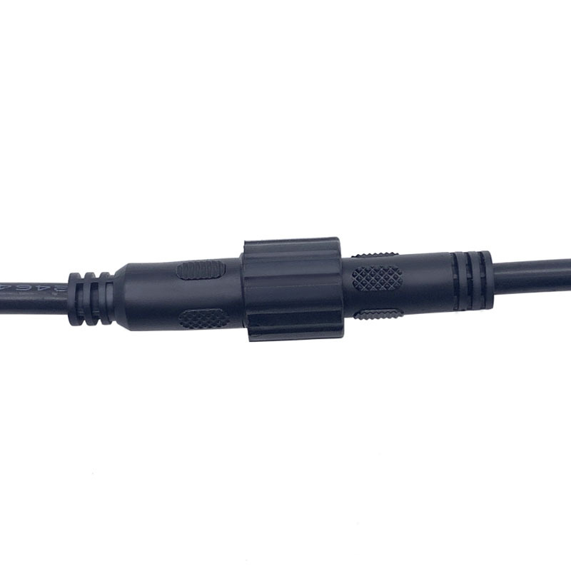 Yige Waterproof DC Cable 5.5*2.1 Male-to-Female Connector with Screw Terminals Solar LED Light High-Current DC Power Cord