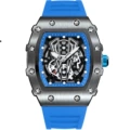 1701 silver shell blue