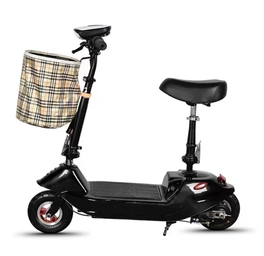 Mini Electric Scooter with Battery, Small Foldable Electric Scooter for Commuting