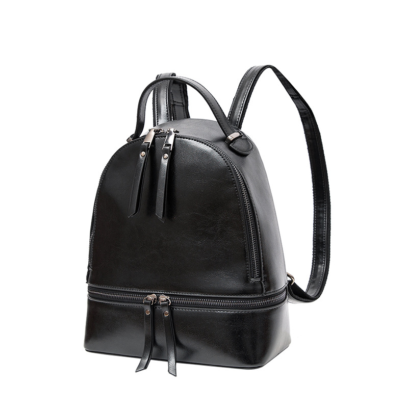 Bolso de mujer 2024 Nuevo bolso de mujer de cuero genuino bolso de mensajero de moda Mochila De todo fósforo bolsa de mensajero de moda casual mochila