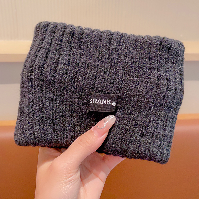 Otoño e invierno, diadema de punto para niños, niña, protección diaria, frente, sin apretarse la cabeza, pañuelo deportivo, capucha, accesorios para el cabello