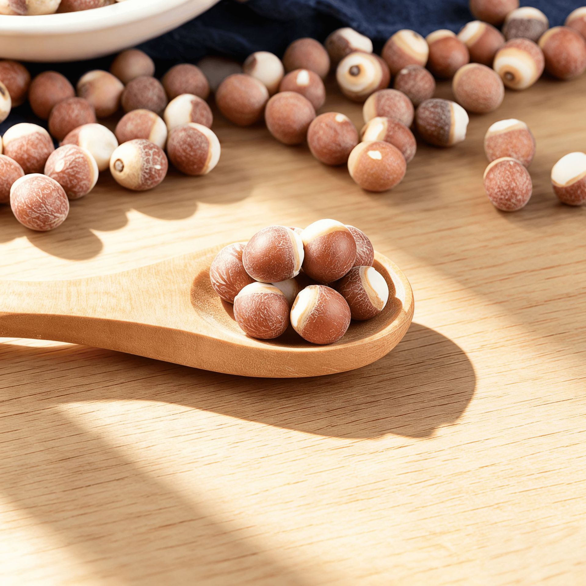 Dried Qian Shi Fox Nut Euryale Seeds 500g Bag Raw Herbal Food Grade TCM Ingredient for Soup Congee and Tea preparation