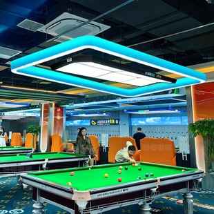 New All-Over Luminous Billiards Atmosphere Modeling Lamp Professional Self-Service Billiards Room Led Atmosphere Decorative Chandelier