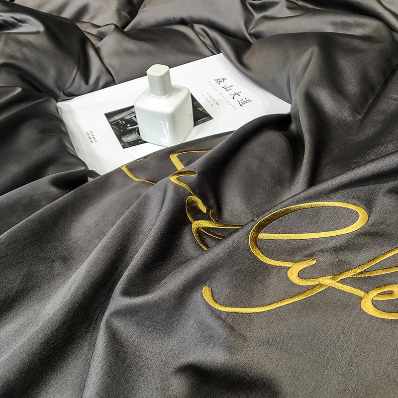 Bedding Set for Home Use in the Bedroom, Seven or Eight Pieces, Including Duvet Cover, Sheets, Pillows, Quilt, Complete Set, Bedding, Fitted Sheet