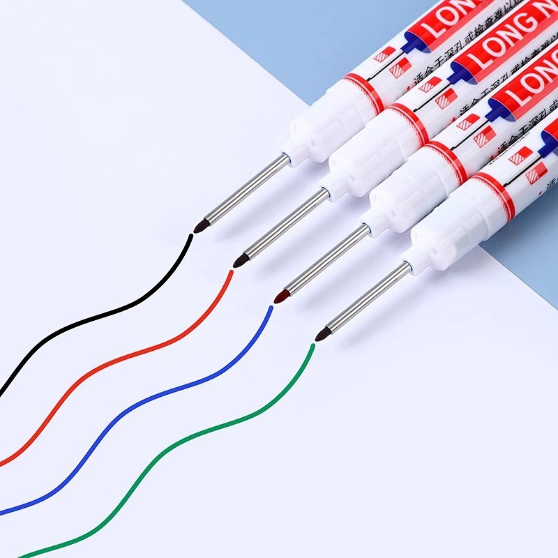 ロングヘッドのマーカーの防水木工のタイルの多目的油性の筆のマークのペンはきれいです。|undefined