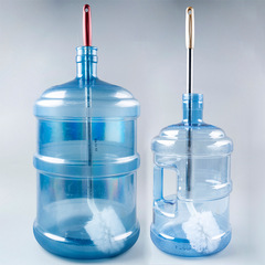 洗桶刷飲水機礦泉水桶刷塑料球形純淨水桶清潔長柄刷子