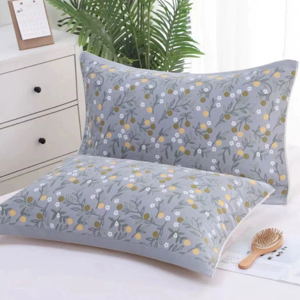 Gray kilde pillow towel
