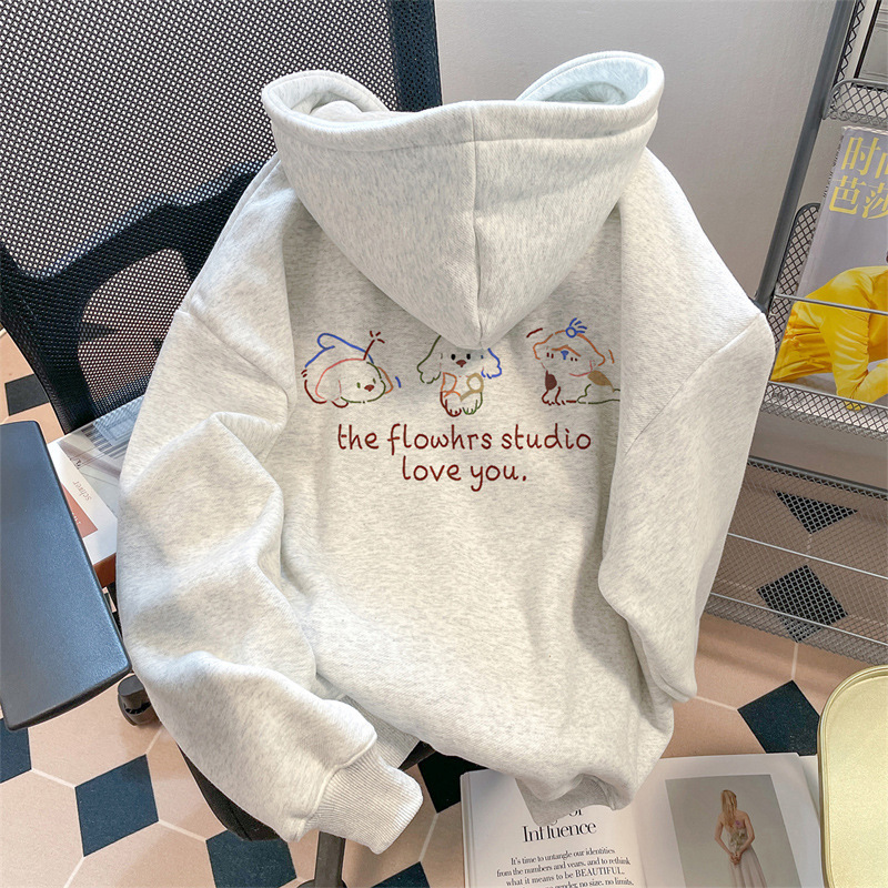 2025 New Hooded Sweatshirt American Design Men's Autumn and Winter Casual Velvet Thickeneded Couple Women's Long-Sleeved Tops 2025 New Hooded Sweatshirt American Design Men's Autumn and Winter Casual Velvet Thickeneded Couple Women's Long-Sleeved Tops