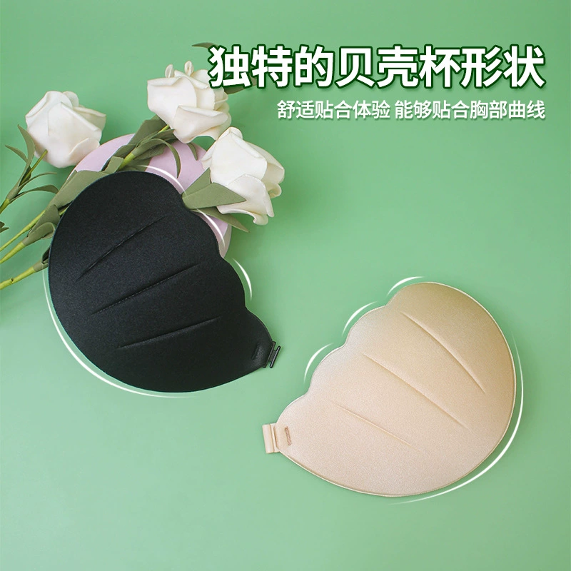 (Cross-border trading), invisible supporting nipple stickers, organic silicone straps, bra, increased thickness